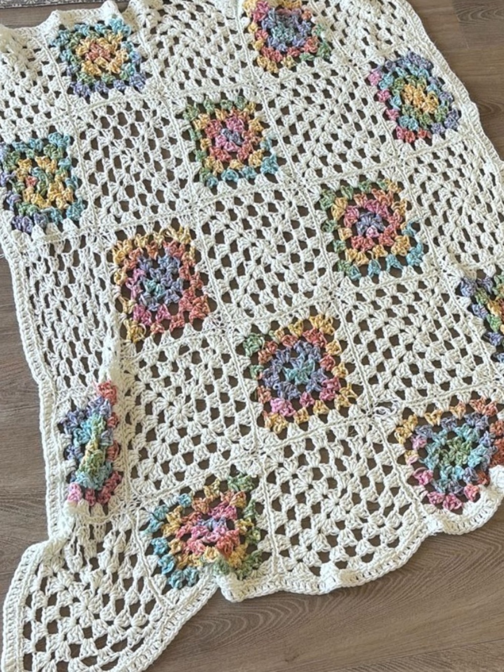 Vintage baby blanket
